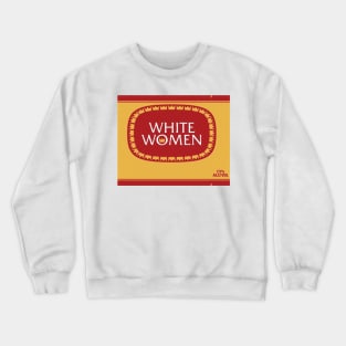 White Women 40 Crewneck Sweatshirt